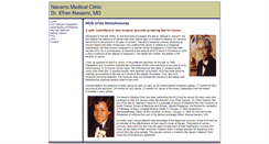 Desktop Screenshot of navarromedicalclinic.com